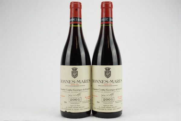 Bonnes Mares Domaine Comte Georges de Vogüé 2001  - Asta Il Fascino e l'Eleganza - Un percorso tra i migliori Vini italiani e francesi - Associazione Nazionale - Case d'Asta italiane