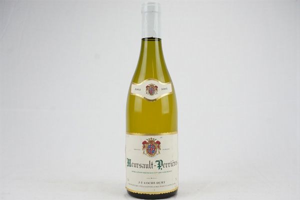 Meursault-Perrières Domaine J.-F. Coche Dury 2002  - Asta Il Fascino e l'Eleganza - Un percorso tra i migliori Vini italiani e francesi - Associazione Nazionale - Case d'Asta italiane