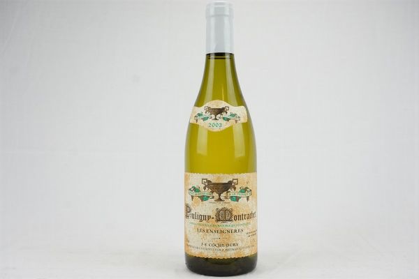 Puligny-Montrachet Les Enseignères Domaine J.-F. Coche Dury 2003  - Asta Il Fascino e l'Eleganza - Un percorso tra i migliori Vini italiani e francesi - Associazione Nazionale - Case d'Asta italiane