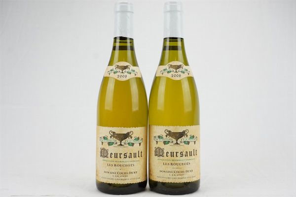 Meursault Les Rougeot Domaine J.-F. Coche Dury 2008  - Asta Il Fascino e l'Eleganza - Un percorso tra i migliori Vini italiani e francesi - Associazione Nazionale - Case d'Asta italiane