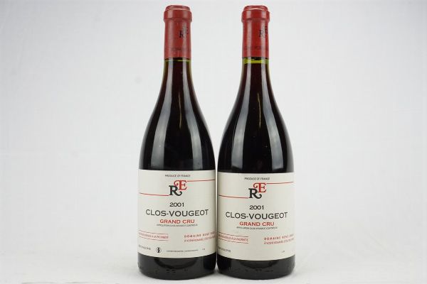 Clos-Vougeot Domaine René Engel 2001  - Asta Il Fascino e l'Eleganza - Un percorso tra i migliori Vini italiani e francesi - Associazione Nazionale - Case d'Asta italiane