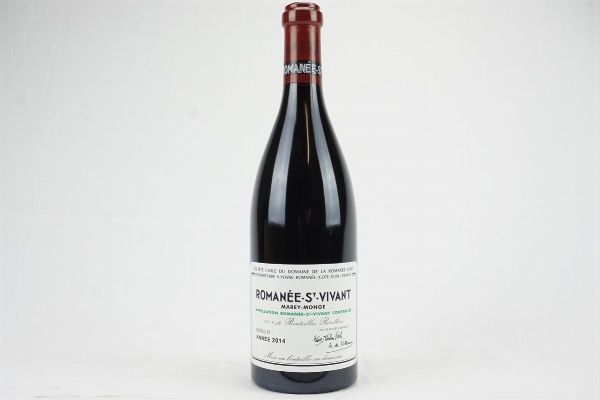 Romane Saint-Vivant Domaine de la Romane Conti 2014  - Asta Il Fascino e l'Eleganza - Un percorso tra i migliori Vini italiani e francesi - Associazione Nazionale - Case d'Asta italiane