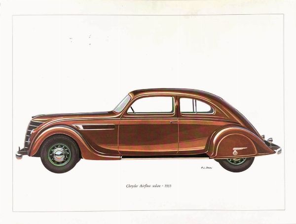 F.L.Rapi : FIAT 520S TORPEDO / HISPANO SUIZA 6A / ALFA ROMEO 1750 GS ZAGATO / DUESENBERG SJ ROADSTER / CHRYSLER AIRFLOW SEDAN / PACKARD TURIN SIX / DELAHAYE 145 FRANAY  - Asta Manifesti | Cambi Time - Associazione Nazionale - Case d'Asta italiane