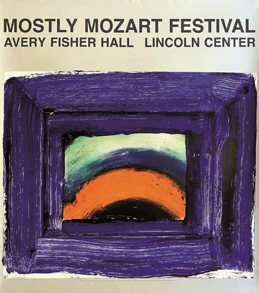 Hodgkin Howard : MOSTLY MOZART FESTIVAL / AVERY FISHER HALL LINCOLN CENTER  - Asta Manifesti | Cambi Time - Associazione Nazionale - Case d'Asta italiane