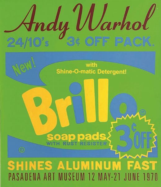 Warhol Andy : SHINES ALUMINUM FAST / PASADENA ART MUSEUM  - Asta Manifesti | Cambi Time - Associazione Nazionale - Case d'Asta italiane