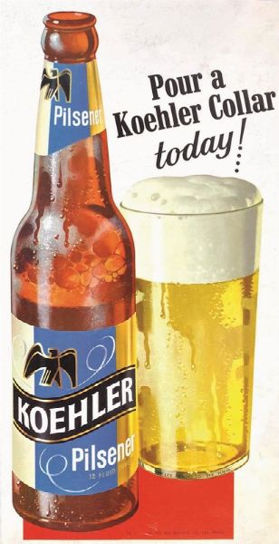 Anonimo : POUR A KOHLER (BEER) COLLAR TODAY!  - Asta Manifesti | Cambi Time - Associazione Nazionale - Case d'Asta italiane