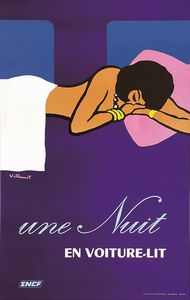 Villemot Bernard - UNE NUIT EN VOITURE LIT