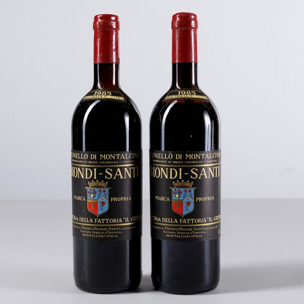 Biondi Santi Tenuta Il Greppo, Brunello di Montalcino  - Asta Heritage. Vini e Distillati da Collezione - Associazione Nazionale - Case d'Asta italiane