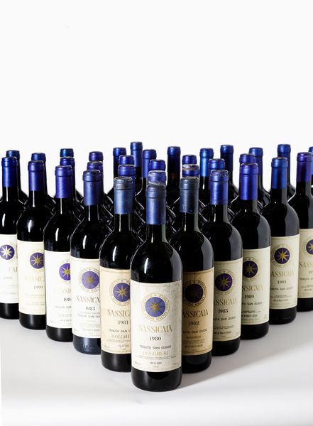 Tenuta San Guido, Verticale di Sassicaia  - Asta Heritage. Vini e Distillati da Collezione - Associazione Nazionale - Case d'Asta italiane