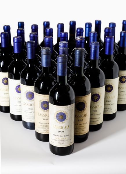 Tenuta San Guido, Verticale di Sassicaia  - Asta Heritage. Vini e Distillati da Collezione - Associazione Nazionale - Case d'Asta italiane