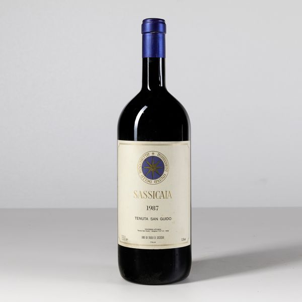 Tenuta San Guido, Sassicaia  - Asta Heritage. Vini e Distillati da Collezione - Associazione Nazionale - Case d'Asta italiane