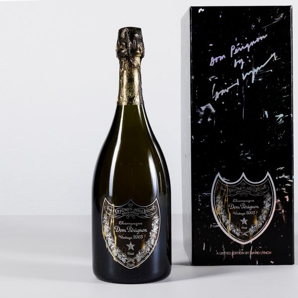 Moet et Chandon, Dom Perignon edizione speciale David Lynch  - Asta Heritage. Vini e Distillati da Collezione - Associazione Nazionale - Case d'Asta italiane