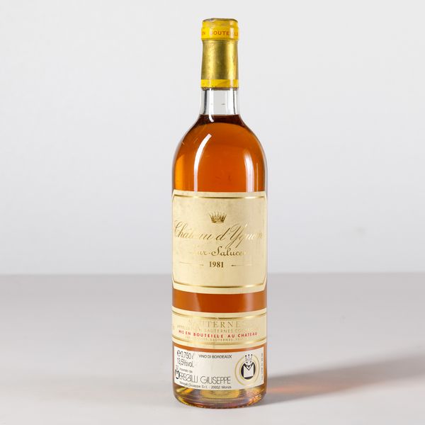 Chateau d'Yquem, Sauternes  - Asta Heritage. Vini e Distillati da Collezione - Associazione Nazionale - Case d'Asta italiane