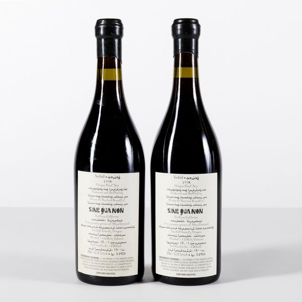 Sine Qua Non, Veiled Pinot Noir  - Asta Heritage. Vini e Distillati da Collezione - Associazione Nazionale - Case d'Asta italiane