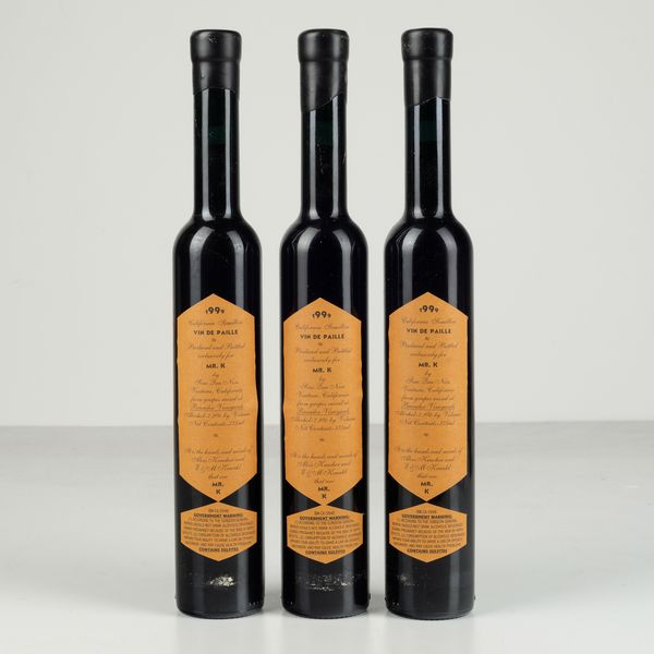 Sine Qua Non Mr. K, Vin de Paille  - Asta Heritage. Vini e Distillati da Collezione - Associazione Nazionale - Case d'Asta italiane