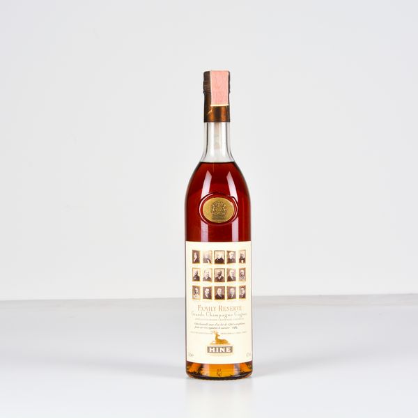 Hine, Grande Champagne Cognac Family Reserve  - Asta Heritage. Vini e Distillati da Collezione - Associazione Nazionale - Case d'Asta italiane