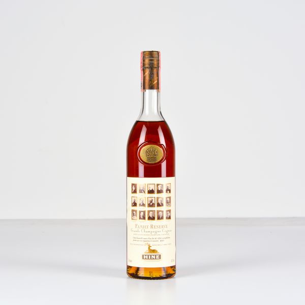 Hine, Grande Champagne Cognac Family Reserve  - Asta Heritage. Vini e Distillati da Collezione - Associazione Nazionale - Case d'Asta italiane