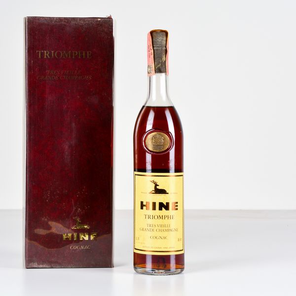 Hine, Grande Champagne Cognac Tres Vieille Triomphe  - Asta Heritage. Vini e Distillati da Collezione - Associazione Nazionale - Case d'Asta italiane