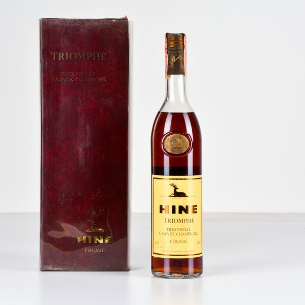 Hine, Grande Champagne Cognac Tres Vieille Triomphe  - Asta Heritage. Vini e Distillati da Collezione - Associazione Nazionale - Case d'Asta italiane