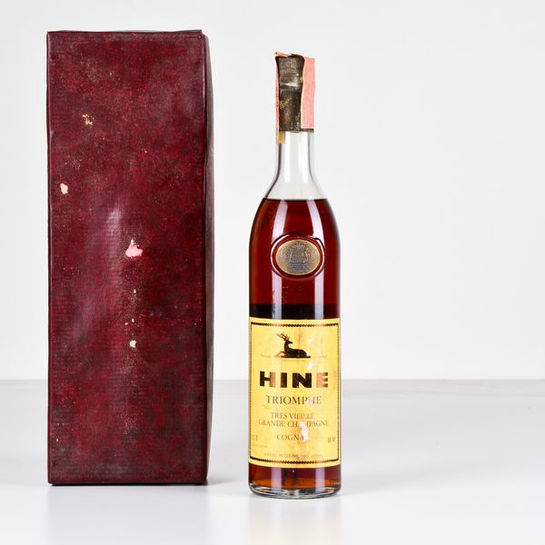 Hine, Grande Champagne Cognac Tres Vieille Triomphe  - Asta Heritage. Vini e Distillati da Collezione - Associazione Nazionale - Case d'Asta italiane