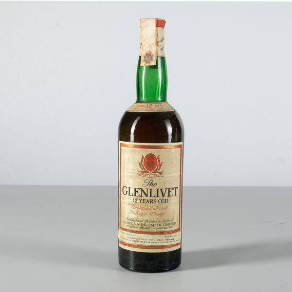 The Glenlivet, George & J.G Smith, Unblended All Malt Scotch Whisky 12 years old  - Asta Heritage. Vini e Distillati da Collezione - Associazione Nazionale - Case d'Asta italiane