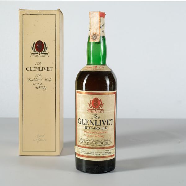 The Glenlivet, George & J.G Smith, Unblended All Malt Scotch Whisky 12 years old  - Asta Heritage. Vini e Distillati da Collezione - Associazione Nazionale - Case d'Asta italiane