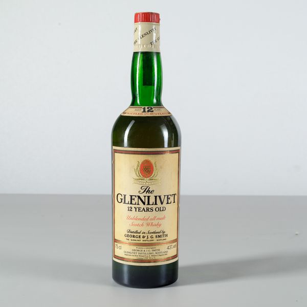 The Glenlivet, George & J.G Smith, Unblended All Malt Scotch Whisky 12 years old  - Asta Heritage. Vini e Distillati da Collezione - Associazione Nazionale - Case d'Asta italiane