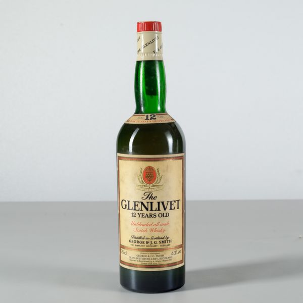 The Glenlivet, George & J.G Smith, Unblended All Malt Scotch Whisky 12 years old  - Asta Heritage. Vini e Distillati da Collezione - Associazione Nazionale - Case d'Asta italiane