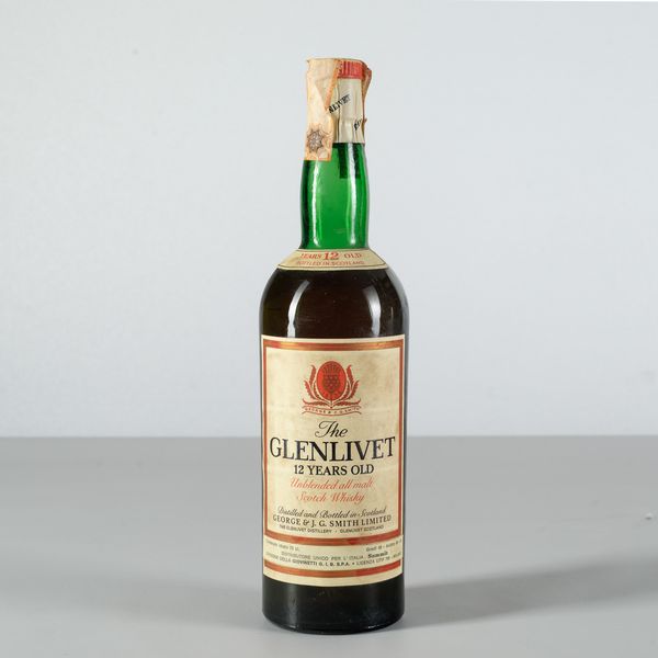 The Glenlivet, George & J.G Smith, Unblended All Malt Scotch Whisky 12 years old  - Asta Heritage. Vini e Distillati da Collezione - Associazione Nazionale - Case d'Asta italiane