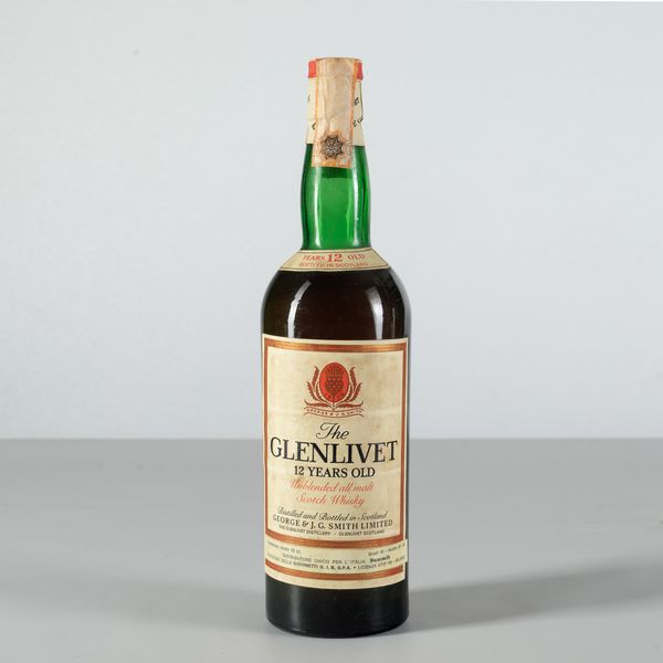 The Glenlivet, George & J.G Smith, Unblended All Malt Scotch Whisky 12 years old  - Asta Heritage. Vini e Distillati da Collezione - Associazione Nazionale - Case d'Asta italiane