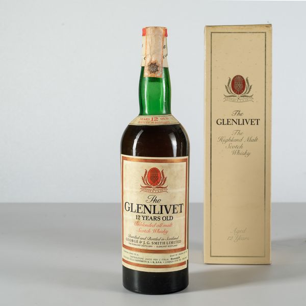 The Glenlivet, George & J.G Smith, Unblended All Malt Scotch Whisky 12 years old  - Asta Heritage. Vini e Distillati da Collezione - Associazione Nazionale - Case d'Asta italiane