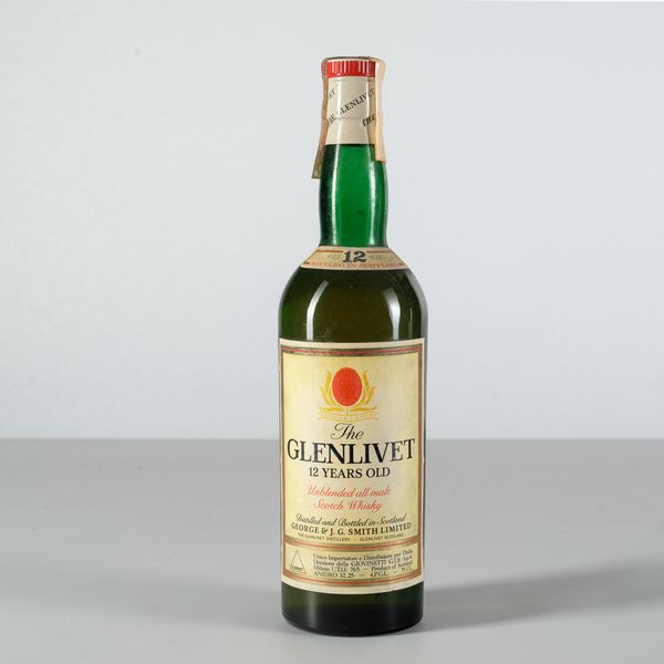 The Glenlivet, George & J.G Smith, Unblended All Malt Scotch Whisky 12 years old  - Asta Heritage. Vini e Distillati da Collezione - Associazione Nazionale - Case d'Asta italiane