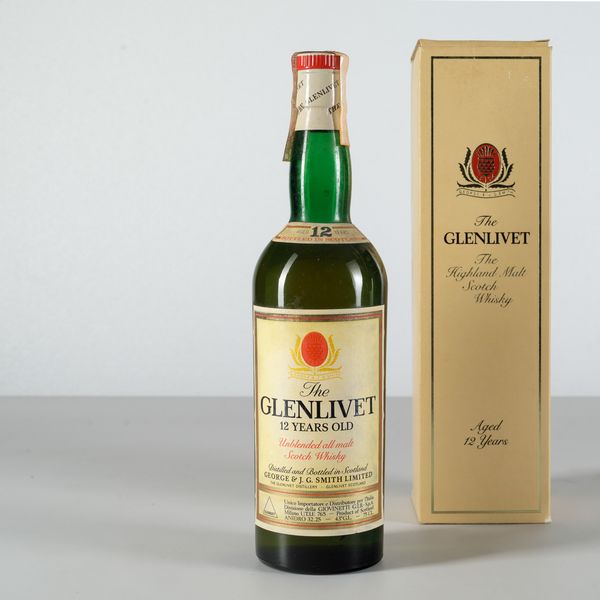 The Glenlivet, George & J.G Smith, Unblended All Malt Scotch Whisky 12 years old  - Asta Heritage. Vini e Distillati da Collezione - Associazione Nazionale - Case d'Asta italiane