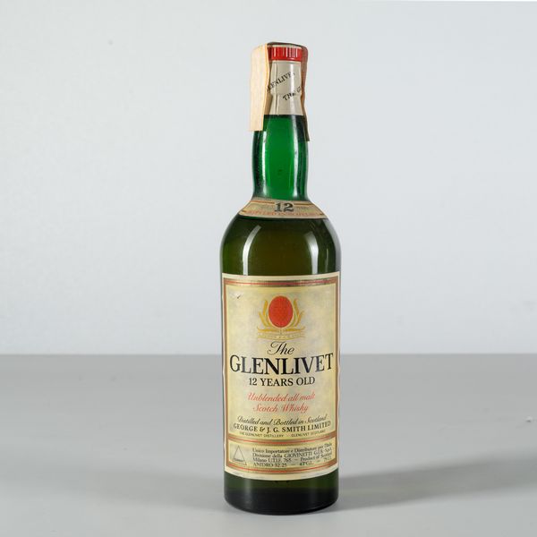 The Glenlivet, George & J.G Smith, Unblended All Malt Scotch Whisky 12 years old  - Asta Heritage. Vini e Distillati da Collezione - Associazione Nazionale - Case d'Asta italiane