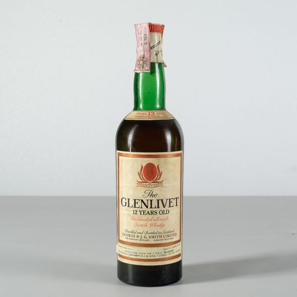 The Glenlivet, George & J.G Smith, Unblended All Malt Scotch Whisky 12 years old  - Asta Heritage. Vini e Distillati da Collezione - Associazione Nazionale - Case d'Asta italiane