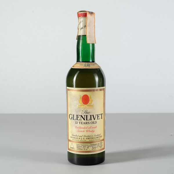 The Glenlivet, George & J.G Smith, Unblended All Malt Scotch Whisky 12 years old  - Asta Heritage. Vini e Distillati da Collezione - Associazione Nazionale - Case d'Asta italiane