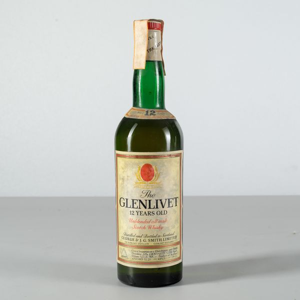 The Glenlivet, George & J.G Smith, Unblended All Malt Scotch Whisky 12 years old  - Asta Heritage. Vini e Distillati da Collezione - Associazione Nazionale - Case d'Asta italiane