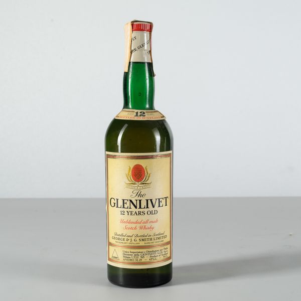 The Glenlivet, George & J.G Smith, Unblended All Malt Scotch Whisky 12 years old  - Asta Heritage. Vini e Distillati da Collezione - Associazione Nazionale - Case d'Asta italiane