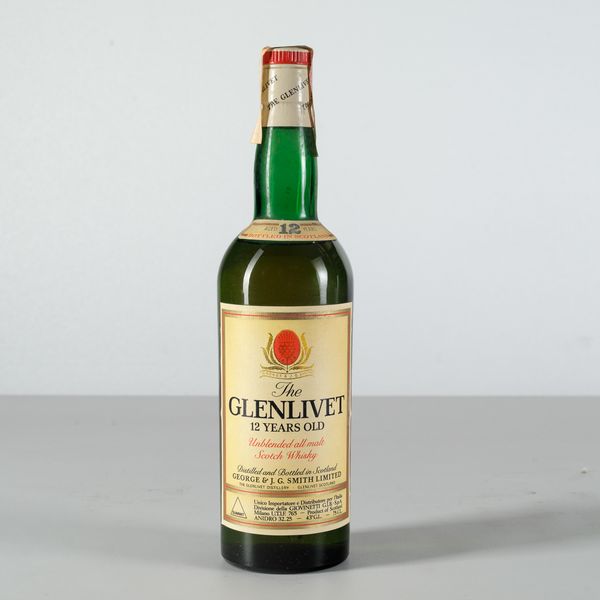 The Glenlivet, George & J.G Smith, Unblended All Malt Scotch Whisky 12 years old  - Asta Heritage. Vini e Distillati da Collezione - Associazione Nazionale - Case d'Asta italiane