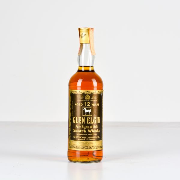 Glen Elgin, White Horse Distillers, Pure Highland Malt Scotch Whisky 12 years old  - Asta Heritage. Vini e Distillati da Collezione - Associazione Nazionale - Case d'Asta italiane