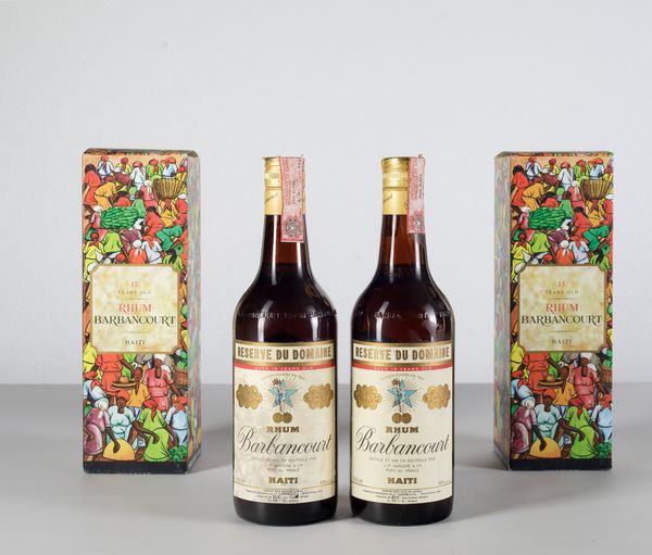 Barbacourt, Rhum Haiti Reserve du Domaine 15 years old Riserva Privata  - Asta Heritage. Vini e Distillati da Collezione - Associazione Nazionale - Case d'Asta italiane