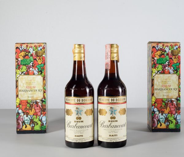 Barbacourt, Rhum Haiti Reserve du Domaine 15 years old Riserva Privata  - Asta Heritage. Vini e Distillati da Collezione - Associazione Nazionale - Case d'Asta italiane