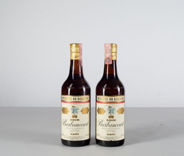 Barbacourt, Rhum Haiti Reserve du Domaine 15 years old Riserva Privata  - Asta Heritage. Vini e Distillati da Collezione - Associazione Nazionale - Case d'Asta italiane