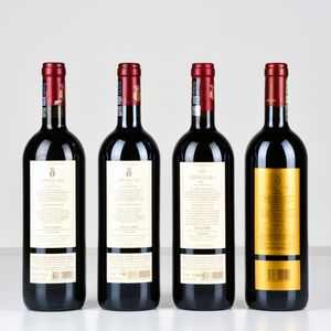 Tenuta dell'Ornellaia, Ornellaia L'Essenza Tenuta dell'Ornellaia, Ornellaia L'Eleganza Tenuta dell'Ornellaia, Ornellaia L'Infinito Tenuta dell'Ornellaia, Ornellaia Il Carisma  - Asta Heritage. Vini e Distillati da Collezione - Associazione Nazionale - Case d'Asta italiane