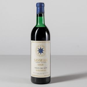 Tenuta San Guido, Sassicaia  - Asta Heritage. Vini e Distillati da Collezione - Associazione Nazionale - Case d'Asta italiane