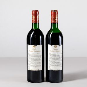 Chateau Mouton Rothschild, Pauillac  - Asta Heritage. Vini e Distillati da Collezione - Associazione Nazionale - Case d'Asta italiane