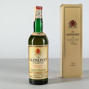 The Glenlivet, George & J.G Smith, Unblended All Malt Scotch Whisky 12 years old  - Asta Heritage. Vini e Distillati da Collezione - Associazione Nazionale - Case d'Asta italiane