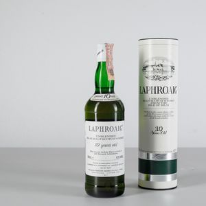 Laphroaig, Unblended Islay Malt Scotch Whisky 10 years old  - Asta Heritage. Vini e Distillati da Collezione - Associazione Nazionale - Case d'Asta italiane