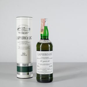 Laphroaig, Unblended Islay Malt Scotch Whisky 10 years old  - Asta Heritage. Vini e Distillati da Collezione - Associazione Nazionale - Case d'Asta italiane