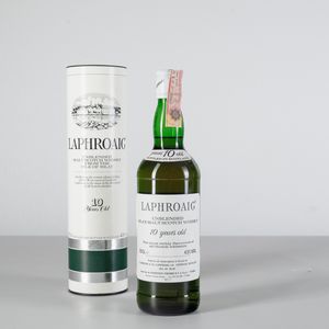 Laphroaig, Unblended Islay Malt Scotch Whisky 10 years old  - Asta Heritage. Vini e Distillati da Collezione - Associazione Nazionale - Case d'Asta italiane